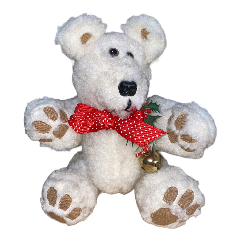 TAB Doll Factory Handmade Mohair Bear 1984 Jointed Collectable Stuffed Animal To - Picture 1 of 10